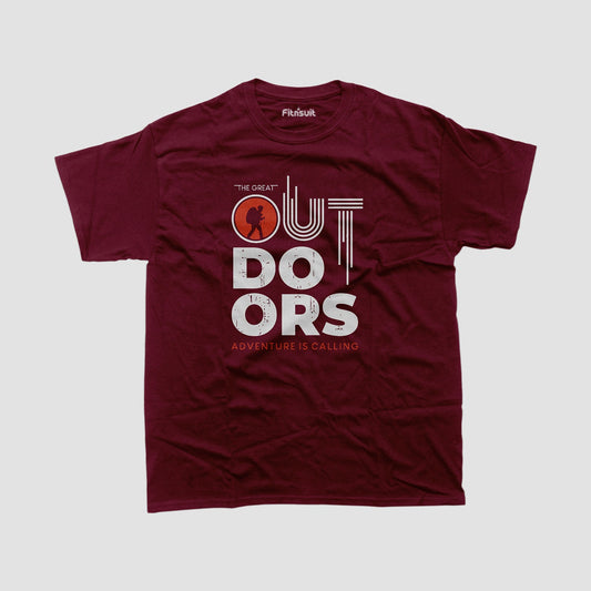 The Great Outdoors Adventure is Calling T shirt for everyone