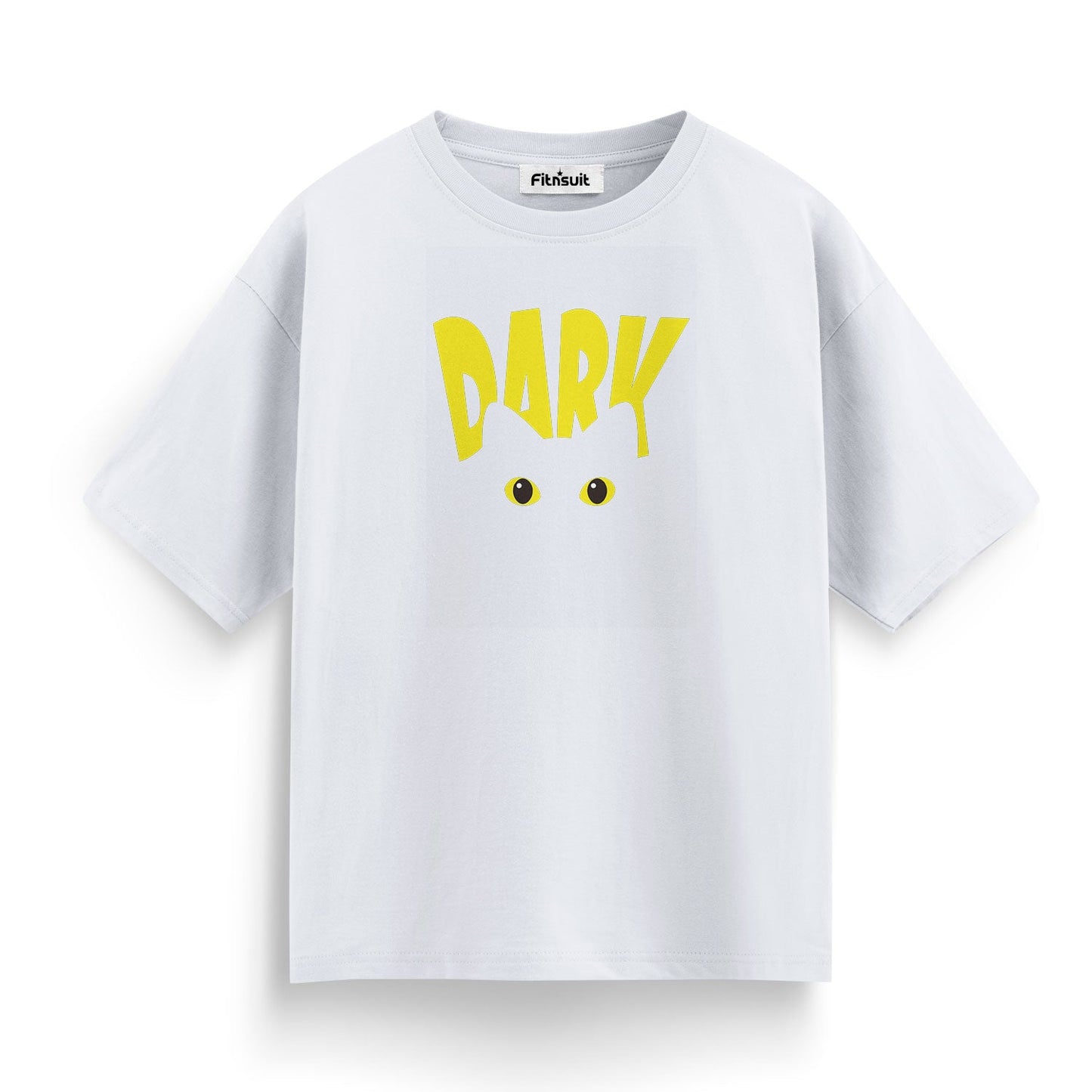 Dark Eyes Glowing Typography T shirt for everyone