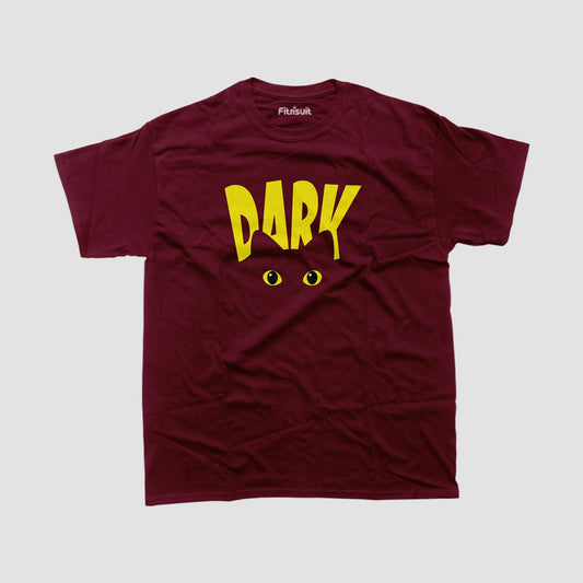 Dark Eyes Glowing Typography T shirt for everyone