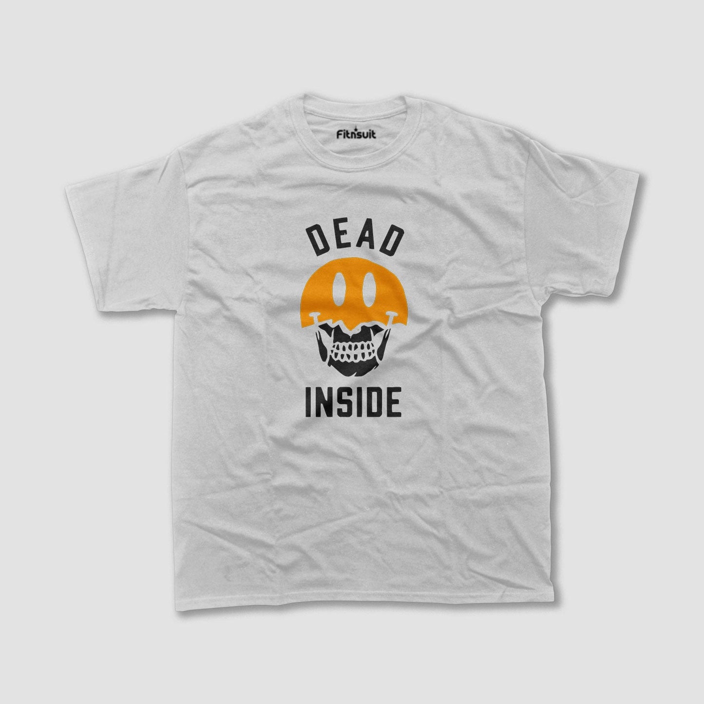 Dead Inside Smile Skull Face T shirt for everyone