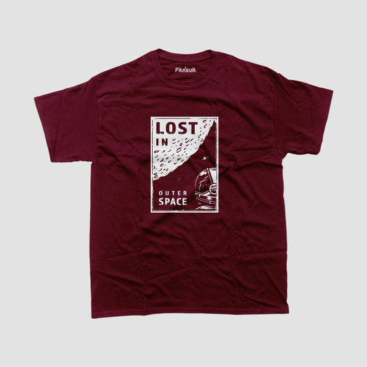Lost in Outer Space Comic Style T shirt for everyone