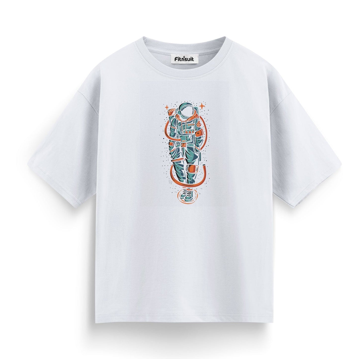 Astronaut Floating Space Art T shirt for everyone