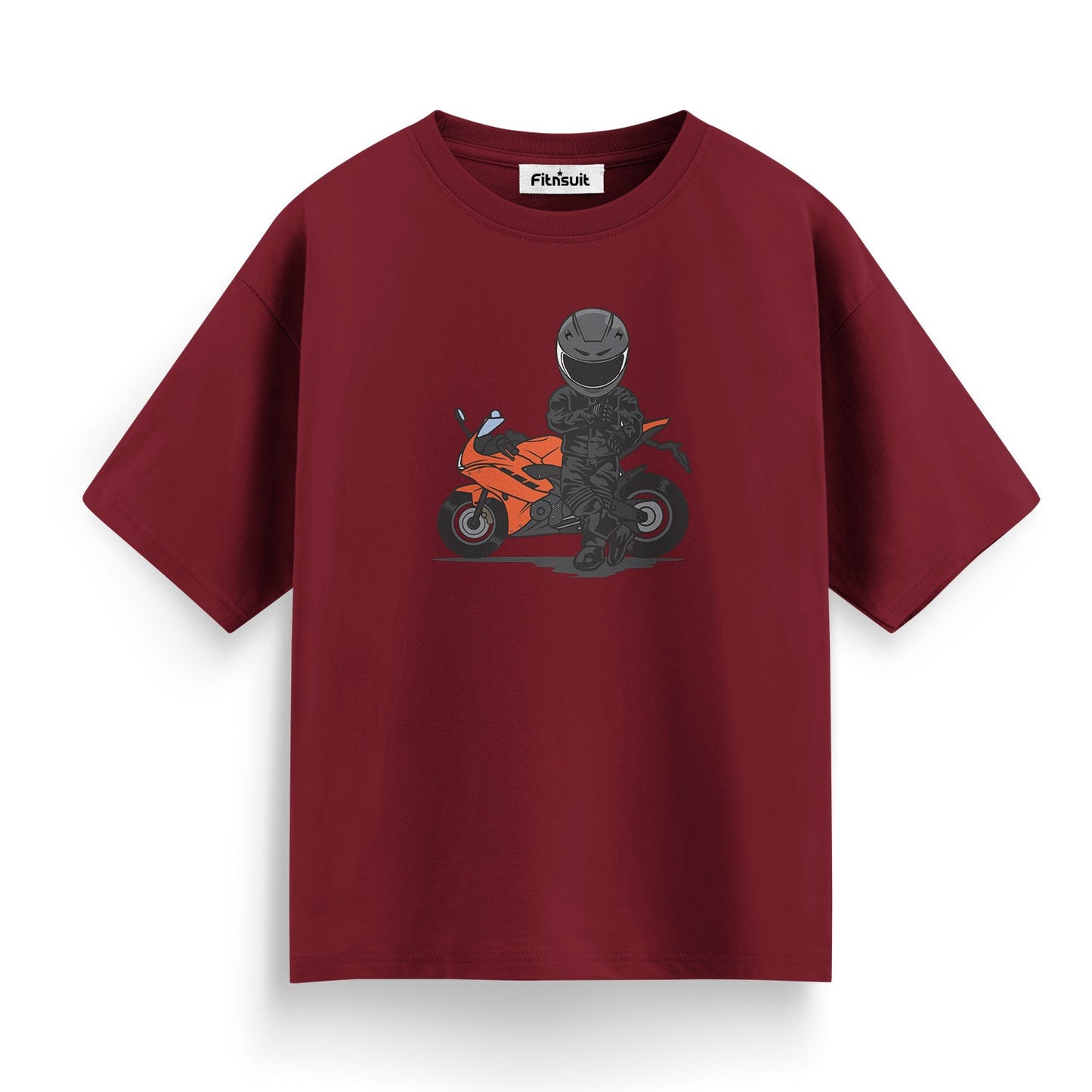 Motorcycle Rider Night Scene T shirt for everyone