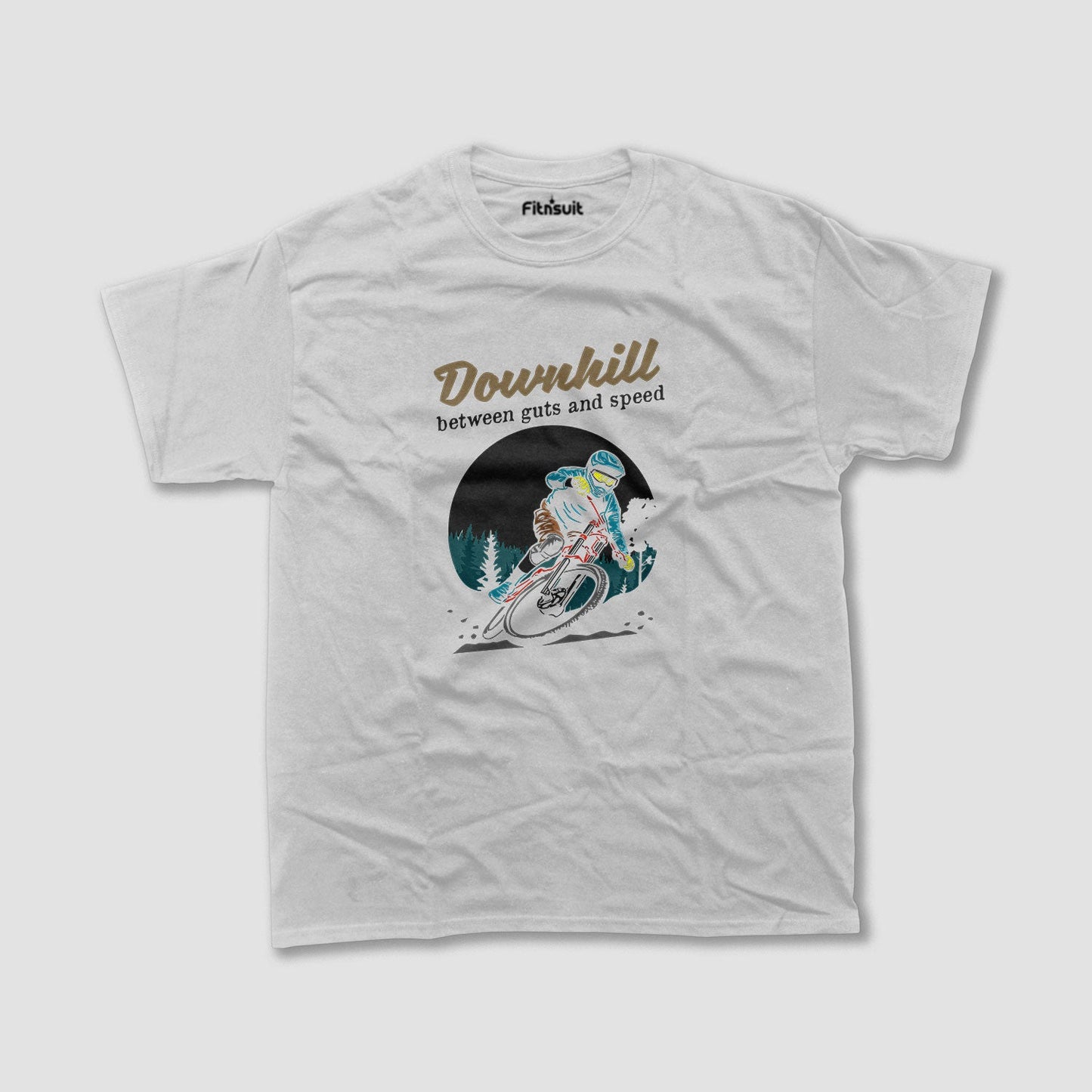 Downhill Rider Speeding T shirt for everyone