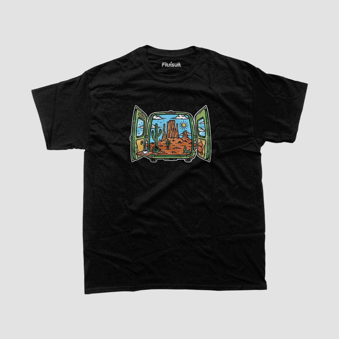 Window View of the Wild West T shirt for everyone