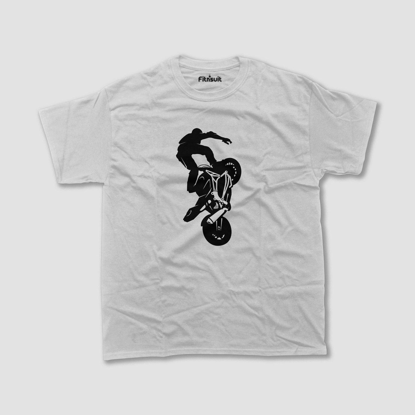 Wheelie Master Biker Trick T shirt