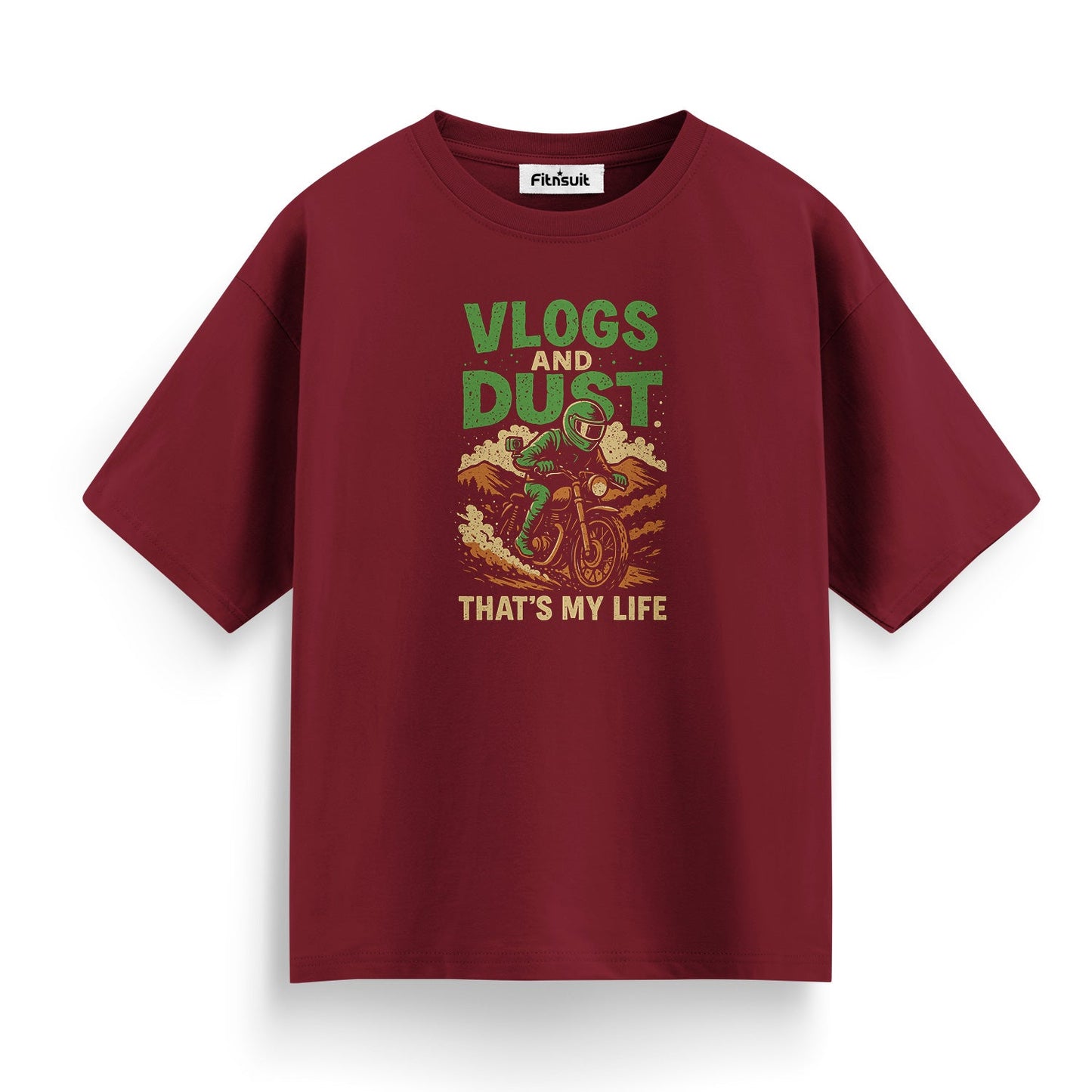 Vlogs Dust That’s My Life Motorcycle Adventure T shirt