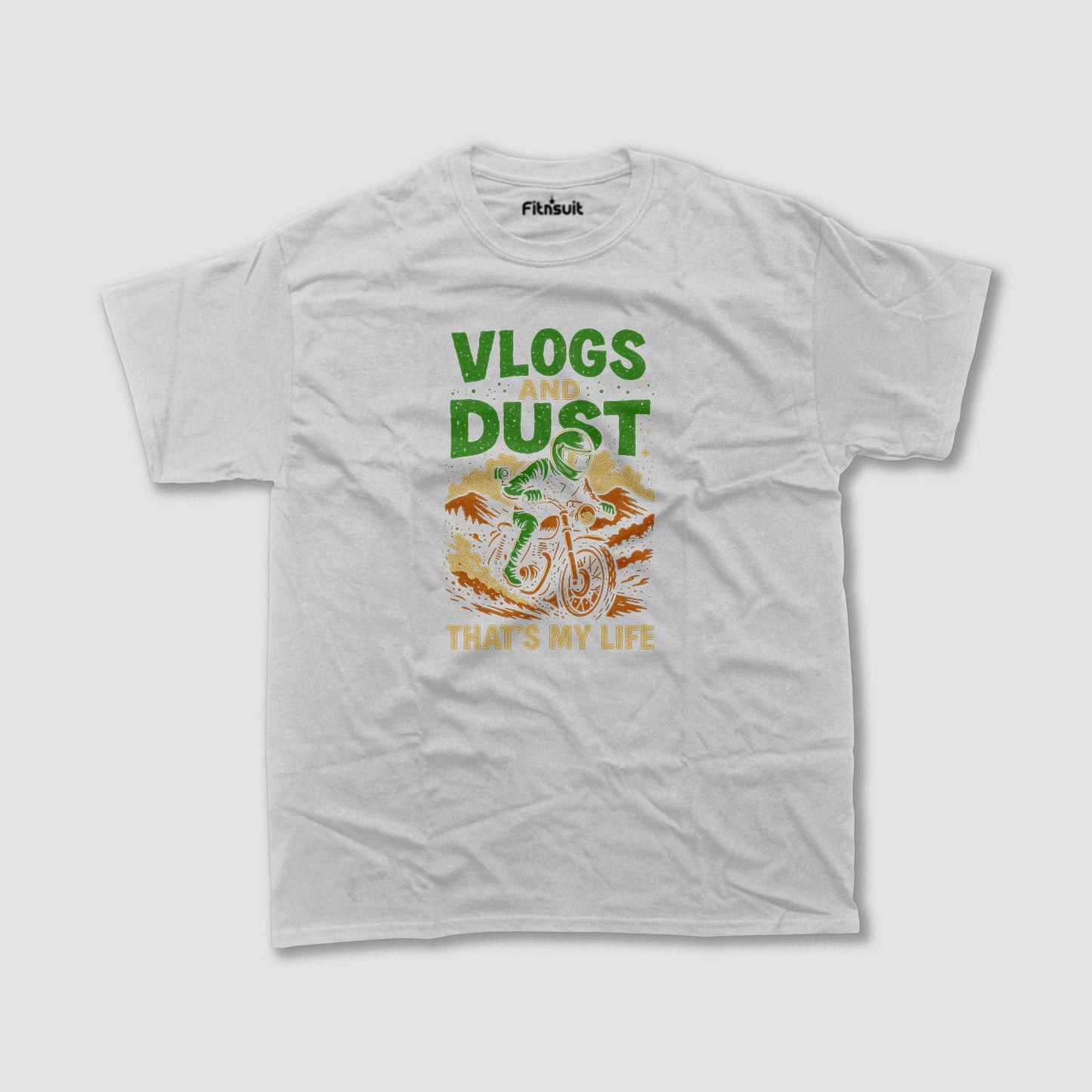 Vlogs Dust That’s My Life Motorcycle Adventure T shirt