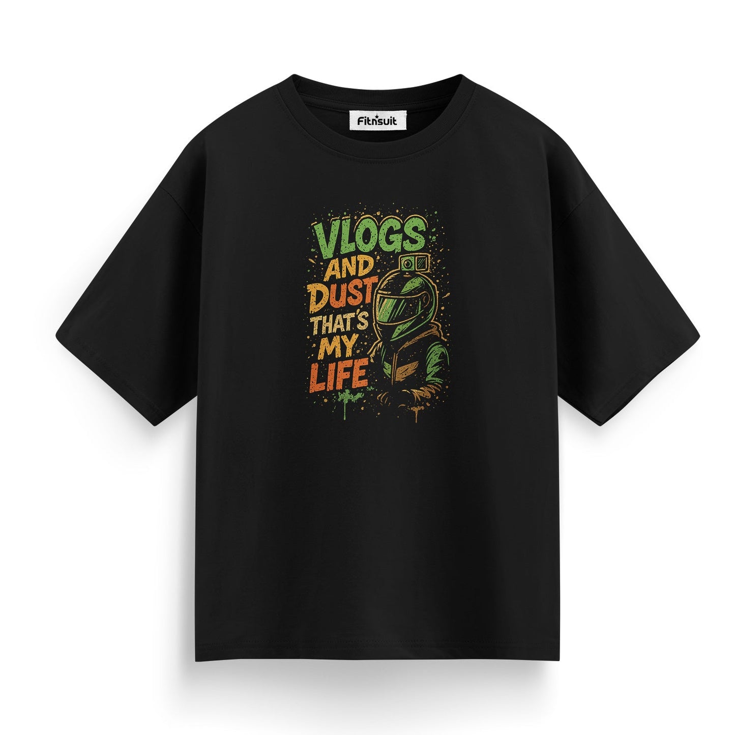 Vlogs And Dust That’s My Life Motorcycle Vibe T shirt