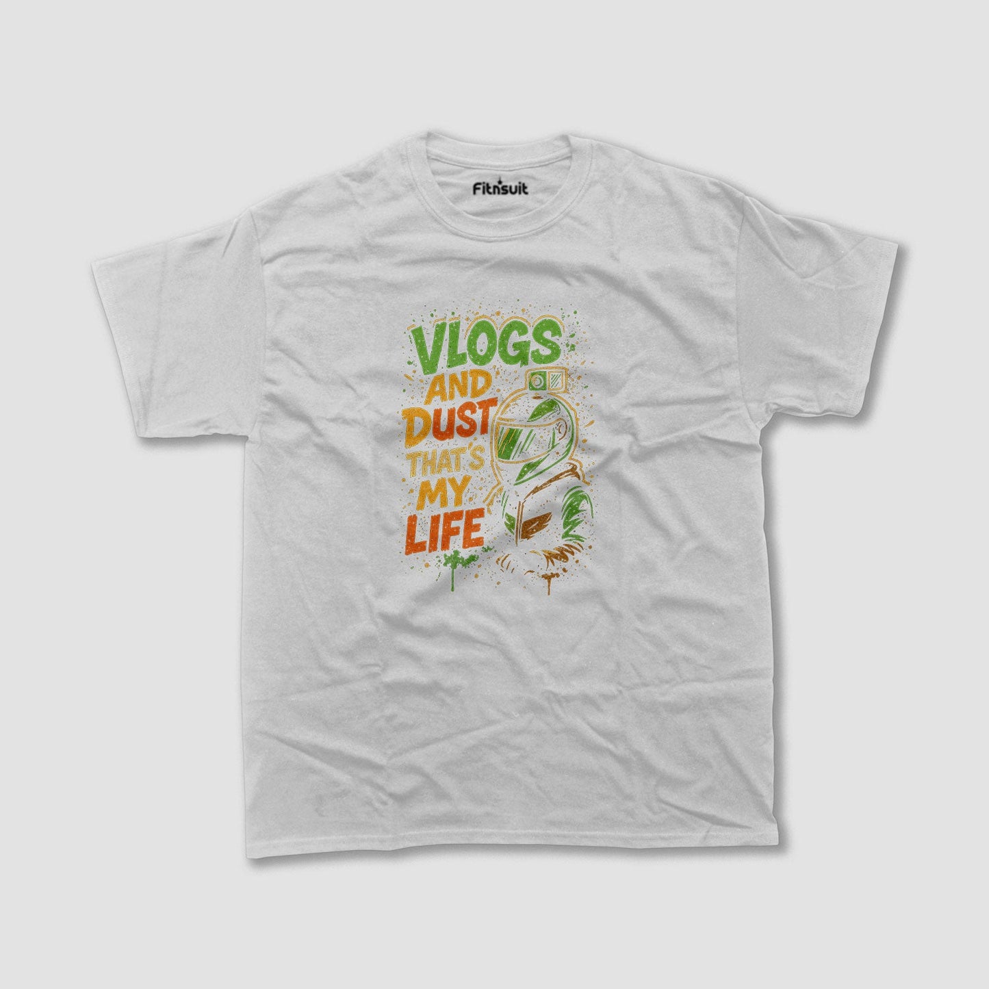 Vlogs And Dust That’s My Life Motorcycle Vibe T shirt