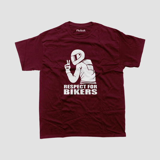 Respect For Bikers Motorcycle Honor T shirt