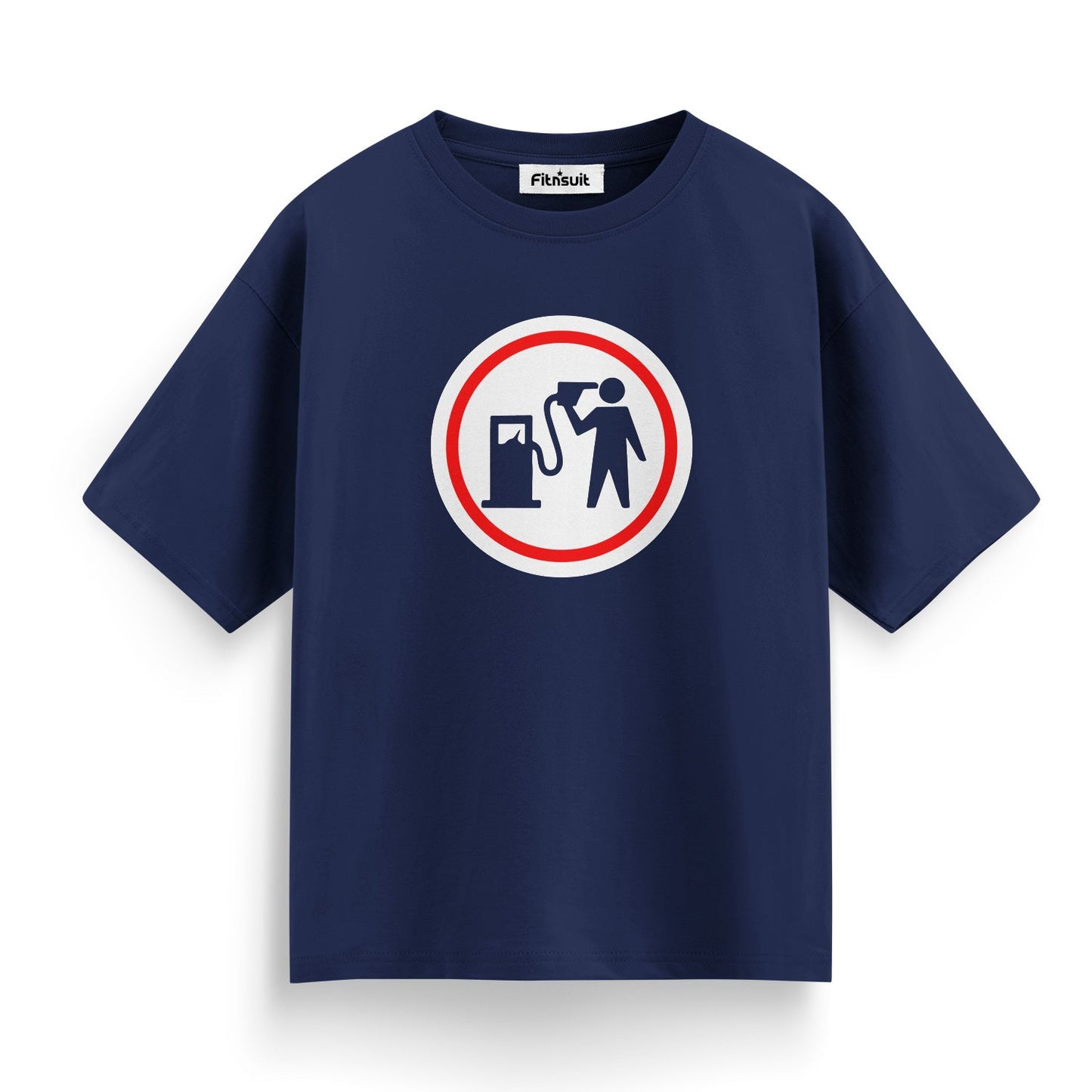 No Fuel No Ride Bike Warning T shirt