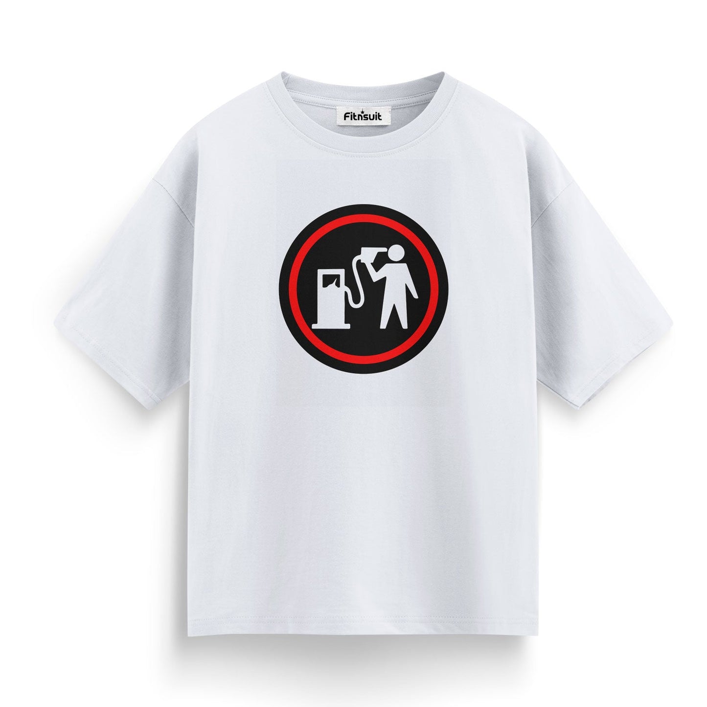 No Fuel No Ride Bike Warning T shirt