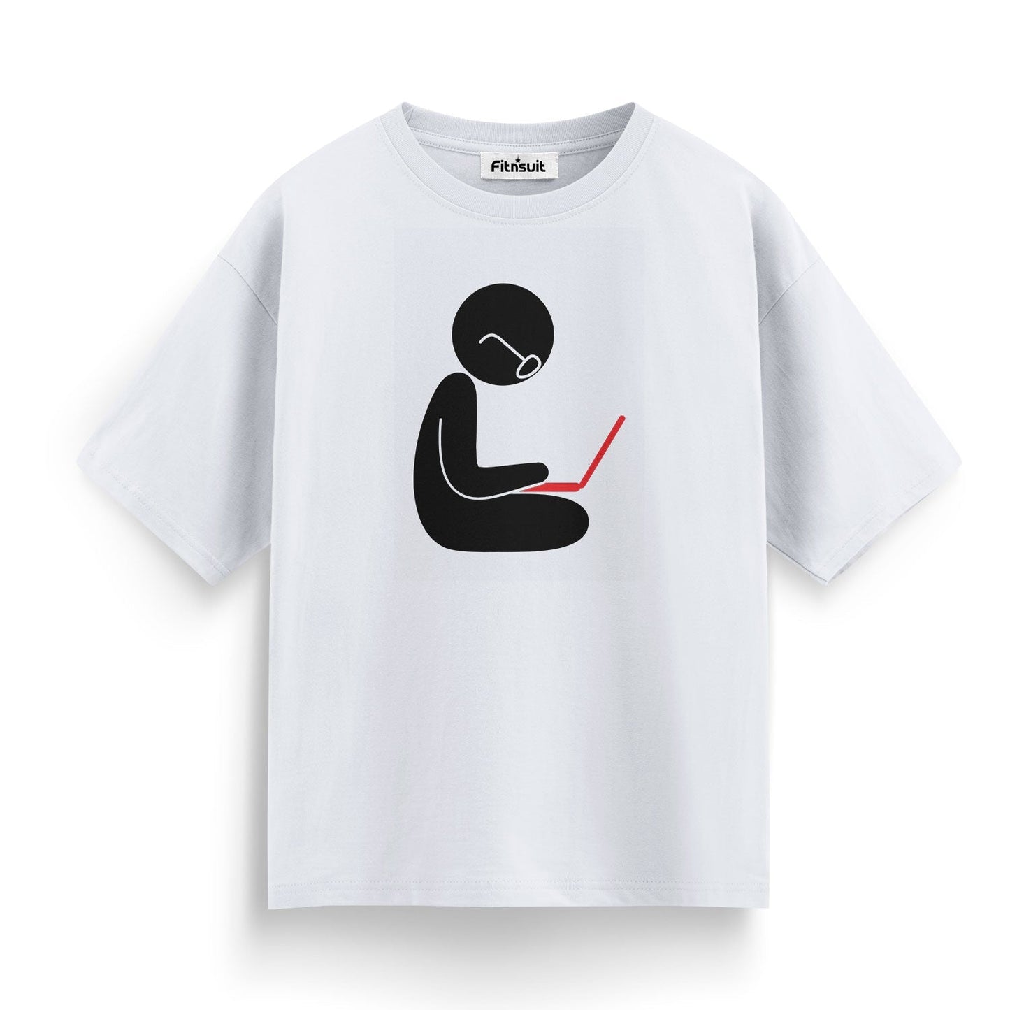 Programmer man icon Programmer Typography Unisex Premium T-shirt