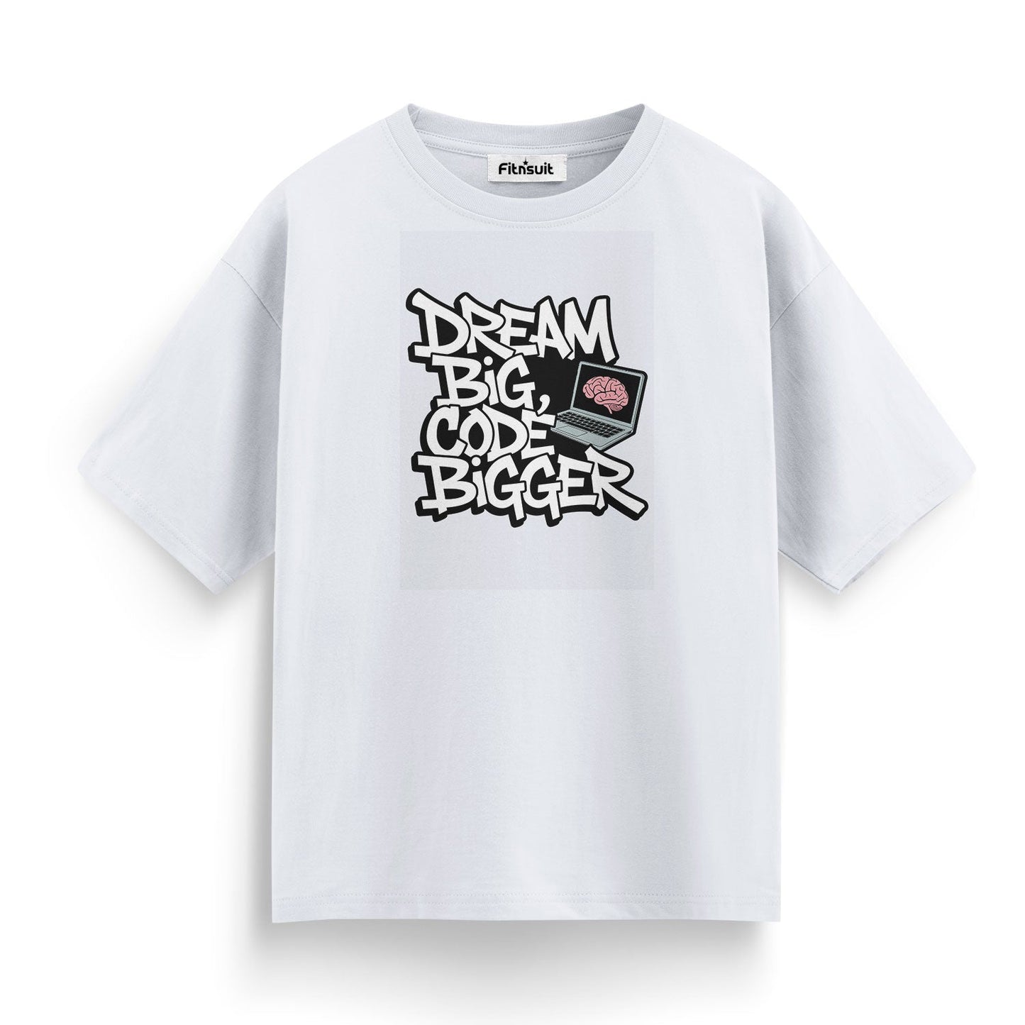 Techie by day code by night Programmer Typography Unisex Premium T-shirt