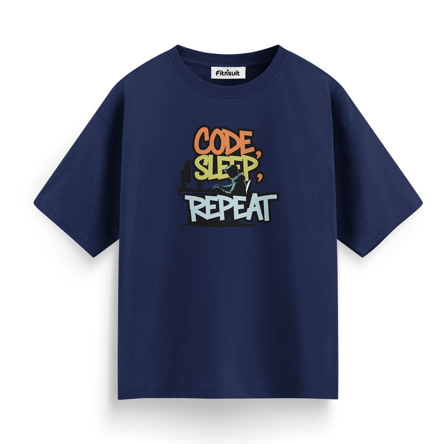 Code the future Programmer Typography Unisex Premium T-shirt