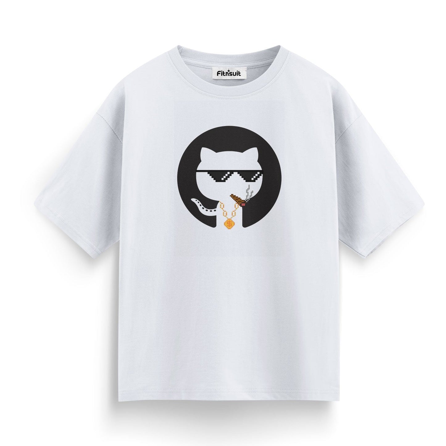 Github Logo With Shades And Chain Programmer T-Shirt
