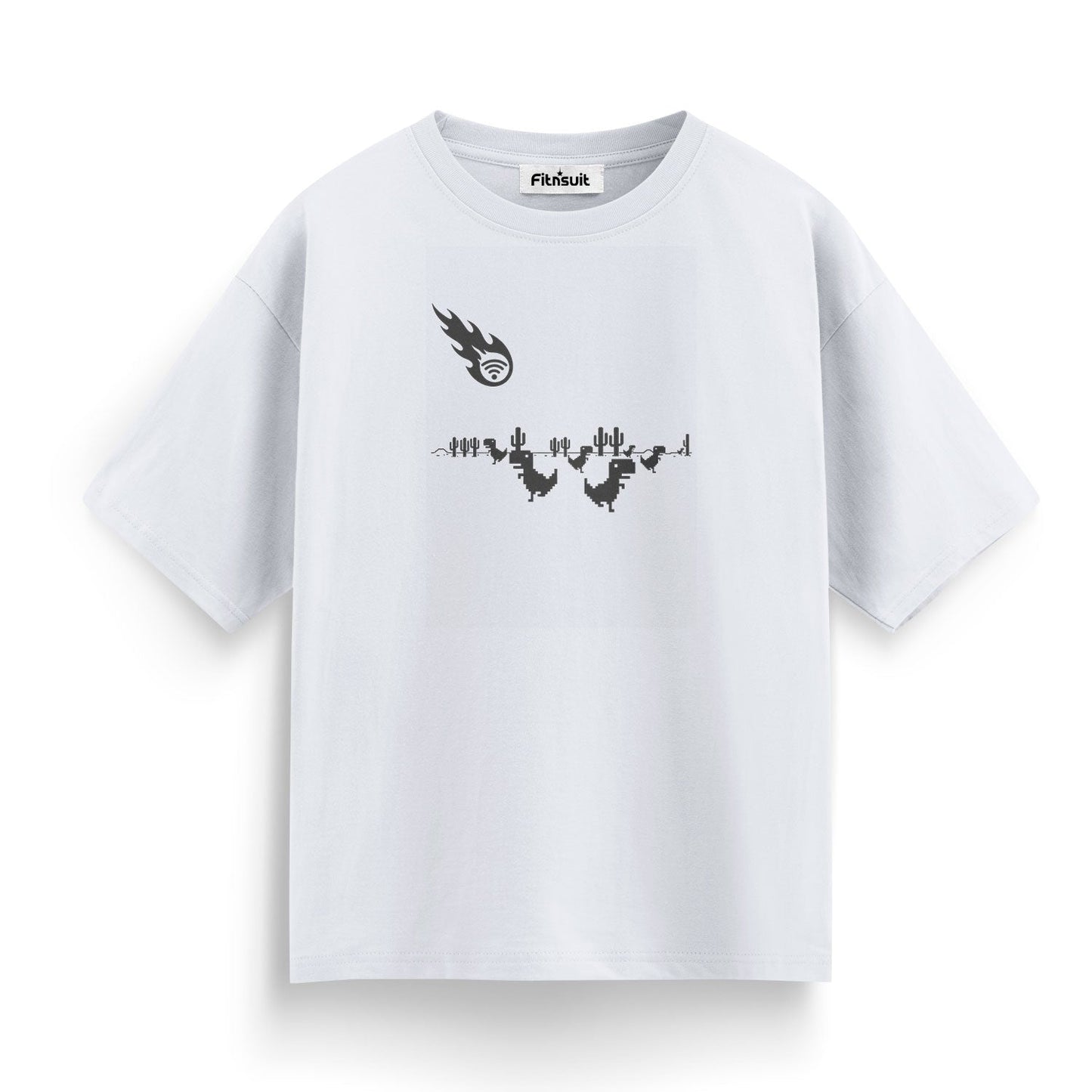 Code Birds Soundwave Silhouette Programmer T-Shirt