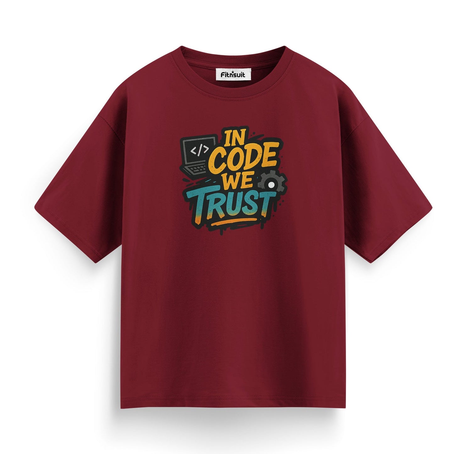 In Code We Trust Programmer T-Shirt