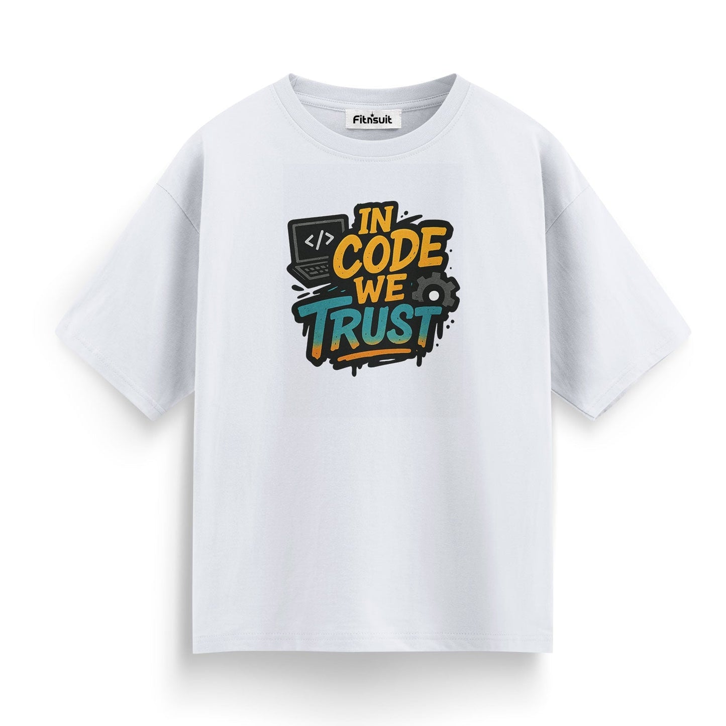 In Code We Trust Programmer T-Shirt