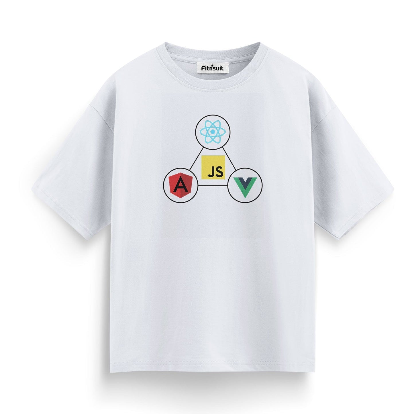 React Angular Vue Js Logos Programmer T-Shirt