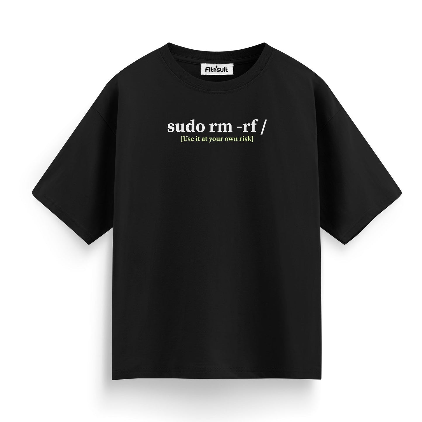 Sudo rm-rf use it at your own risk funny Programming Unisex Premium T-shirt