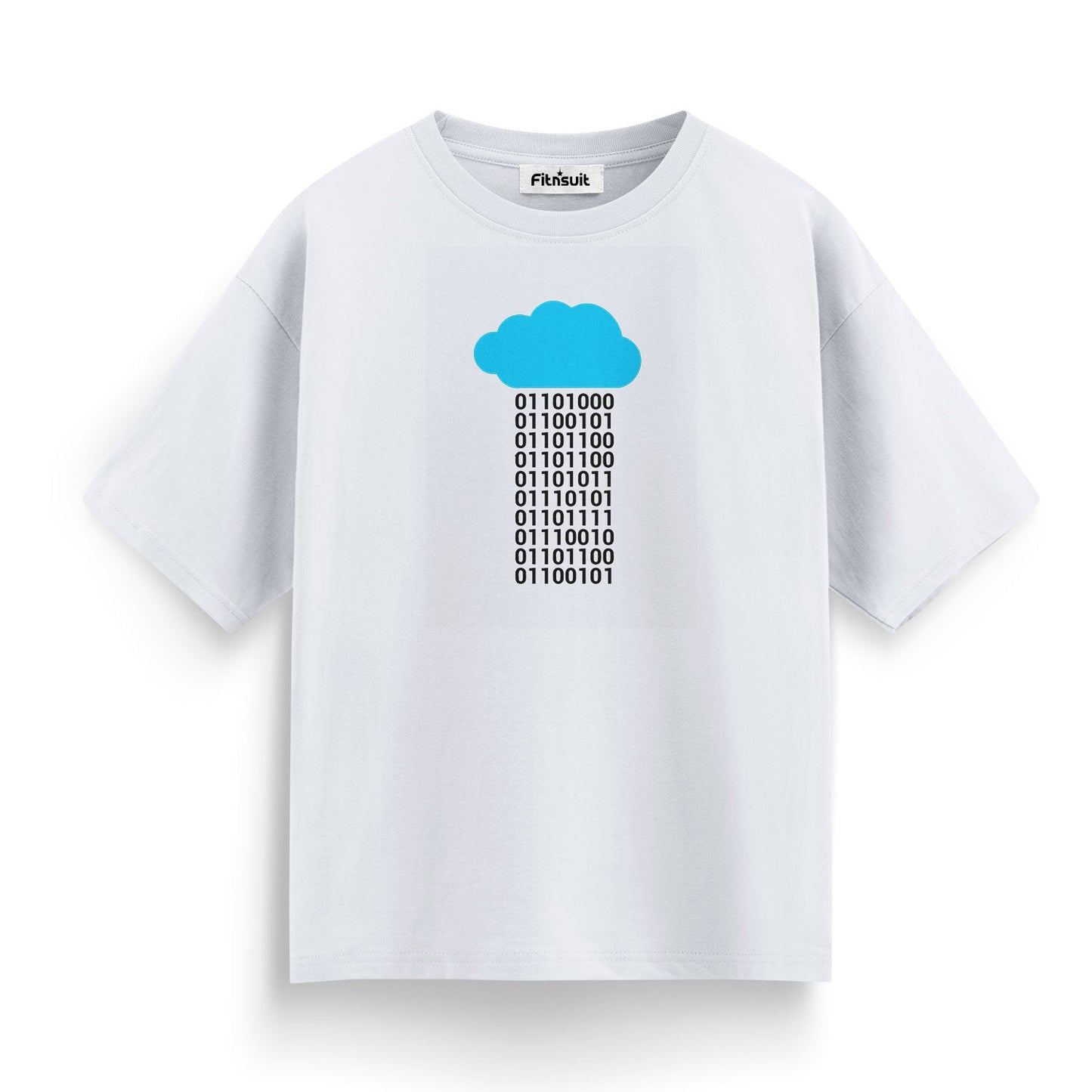 Cloud 010101 funny Programmer quote Unisex Premium T-shirt