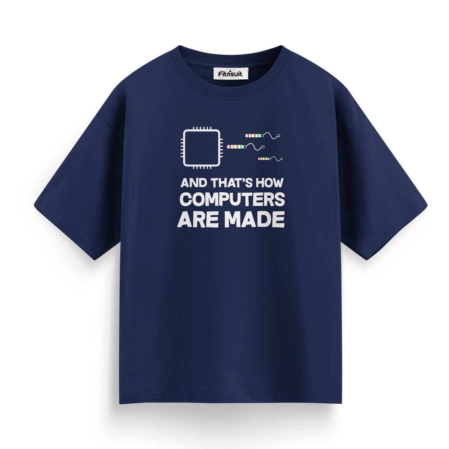 And that's how computers are made, funny Programmer quote Unisex Premium T-shirt