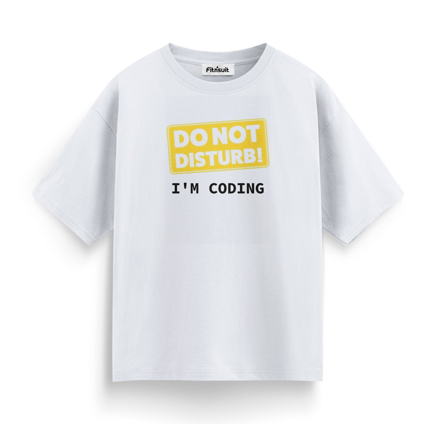 Do not Disturb! im Coding funny Programmer quote Unisex Premium T-shirt