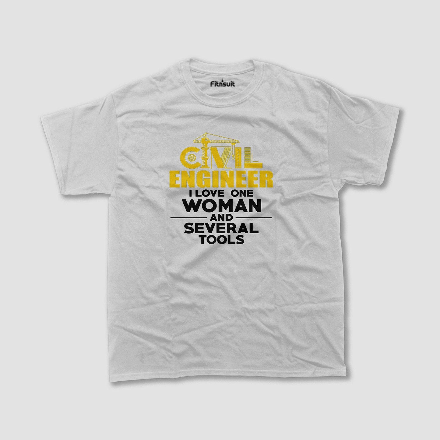 Civil Engineer I Love One Woman And Several Tools T shirt
