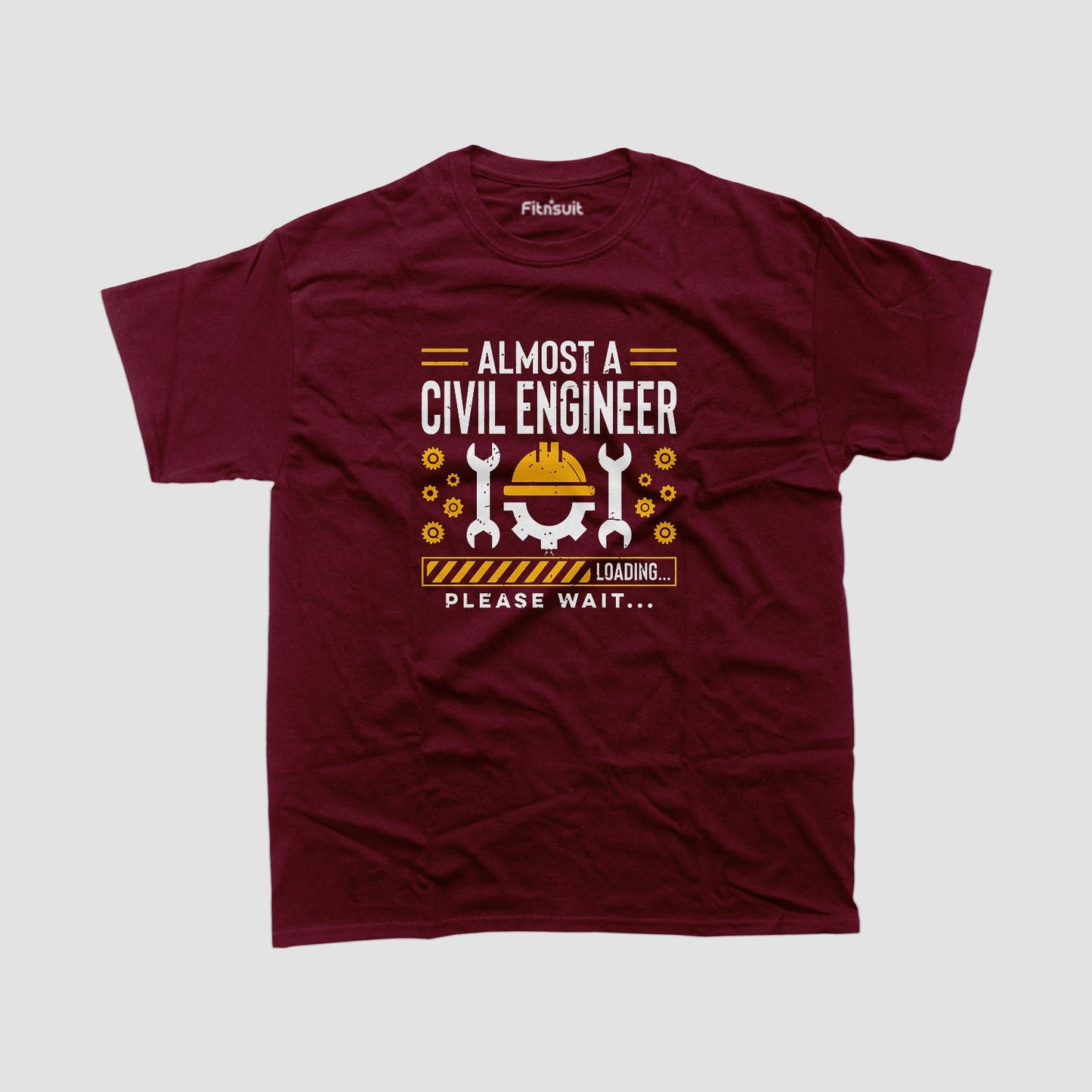 Almost A Civil Engineer Loading Please Wait T shirt