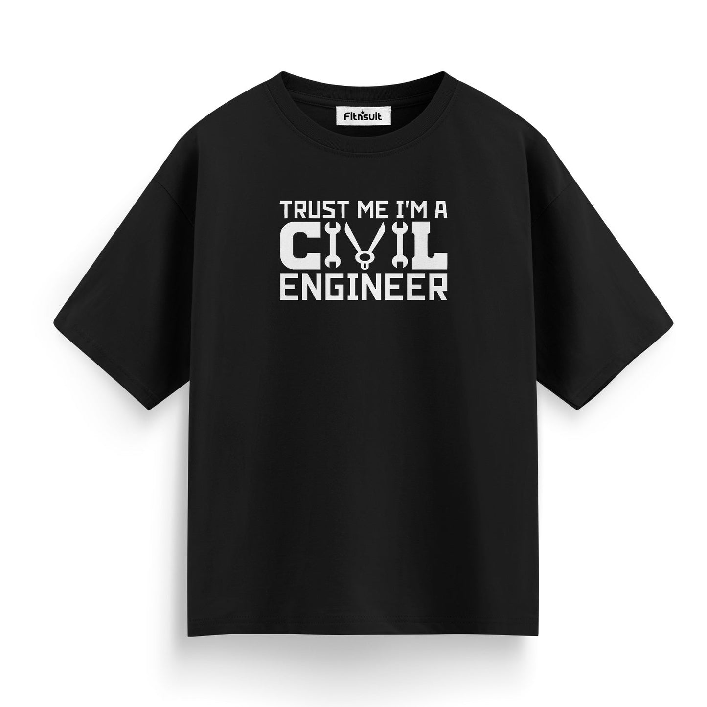 Trust Me I’m A Civil Engineer Wrench Design T shirt