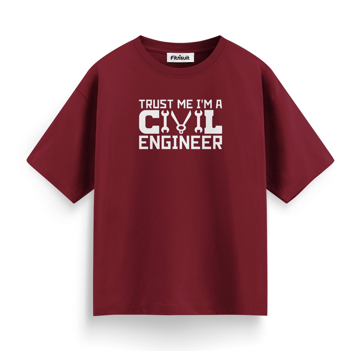 Trust Me I’m A Civil Engineer Wrench Design T shirt