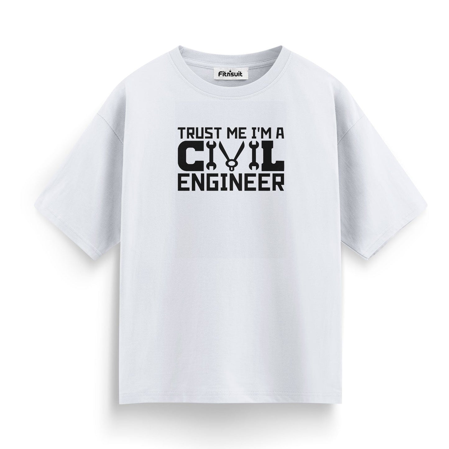 Trust Me I’m A Civil Engineer Wrench Design T shirt