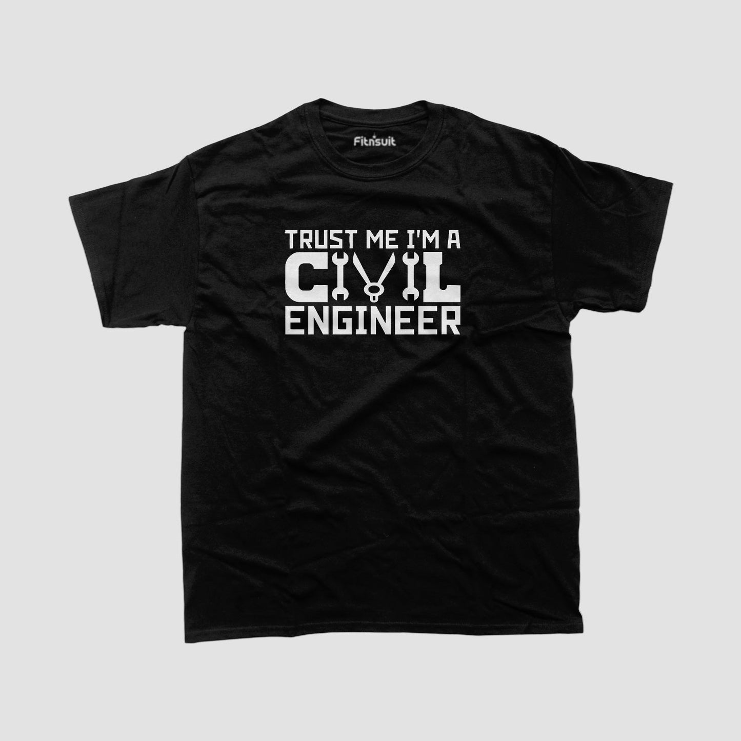 Trust Me I’m A Civil Engineer Wrench Design T shirt