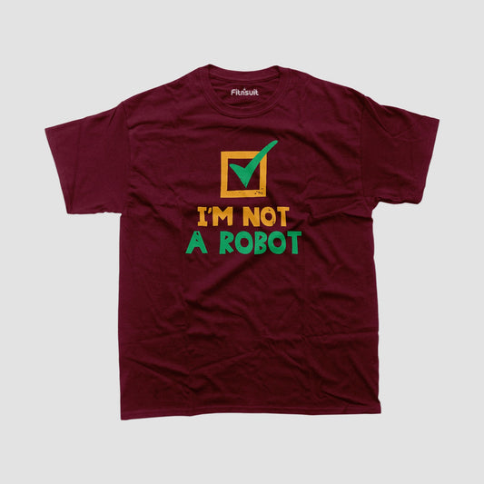 I’m Not A Robot Funny Checkmark CSE Engineer T shirt
