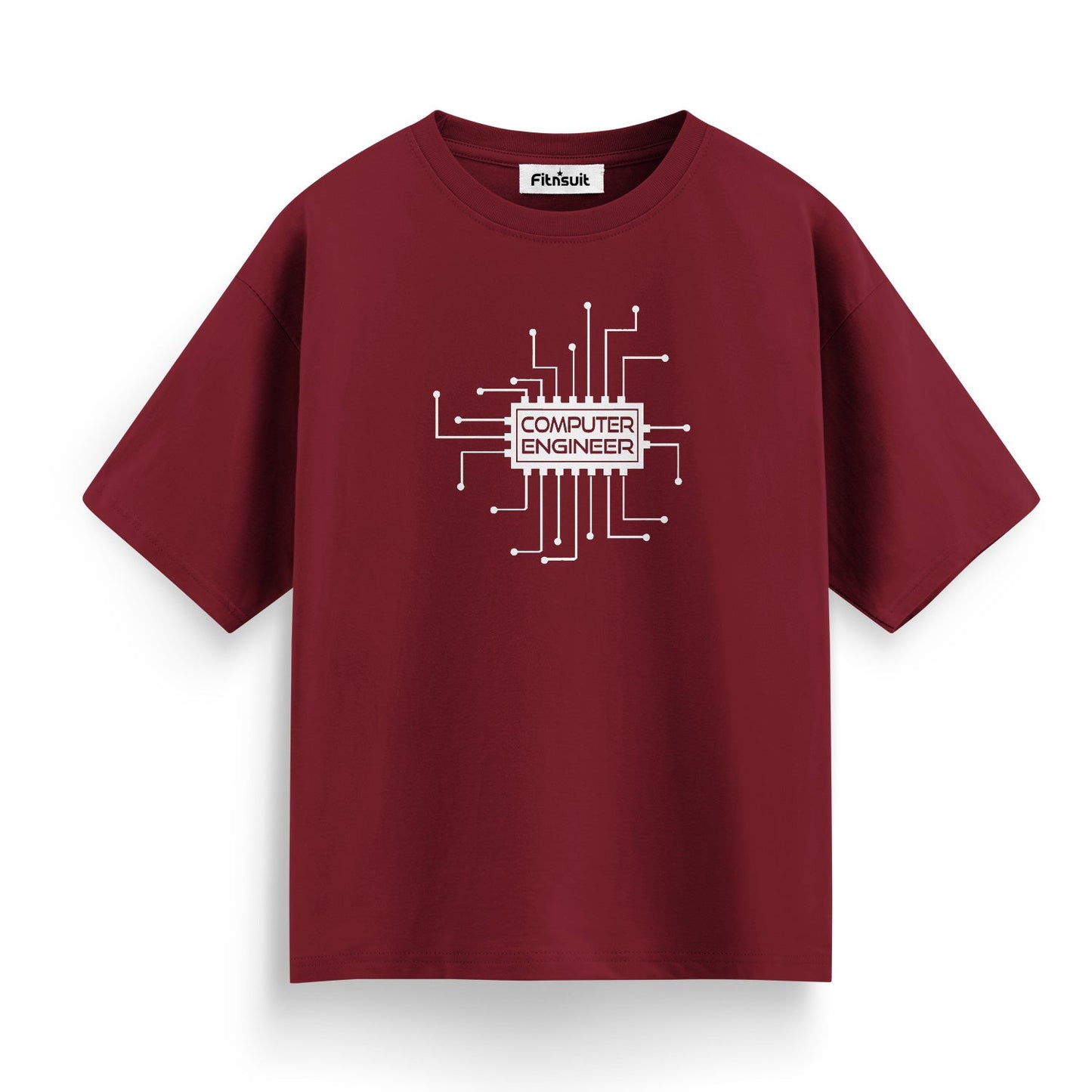 Circuit Board Pattern Computer Engineer CSE Engineer T shirt
