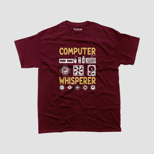 Computer Whisperer Icon Design CSE Engineer T shirt