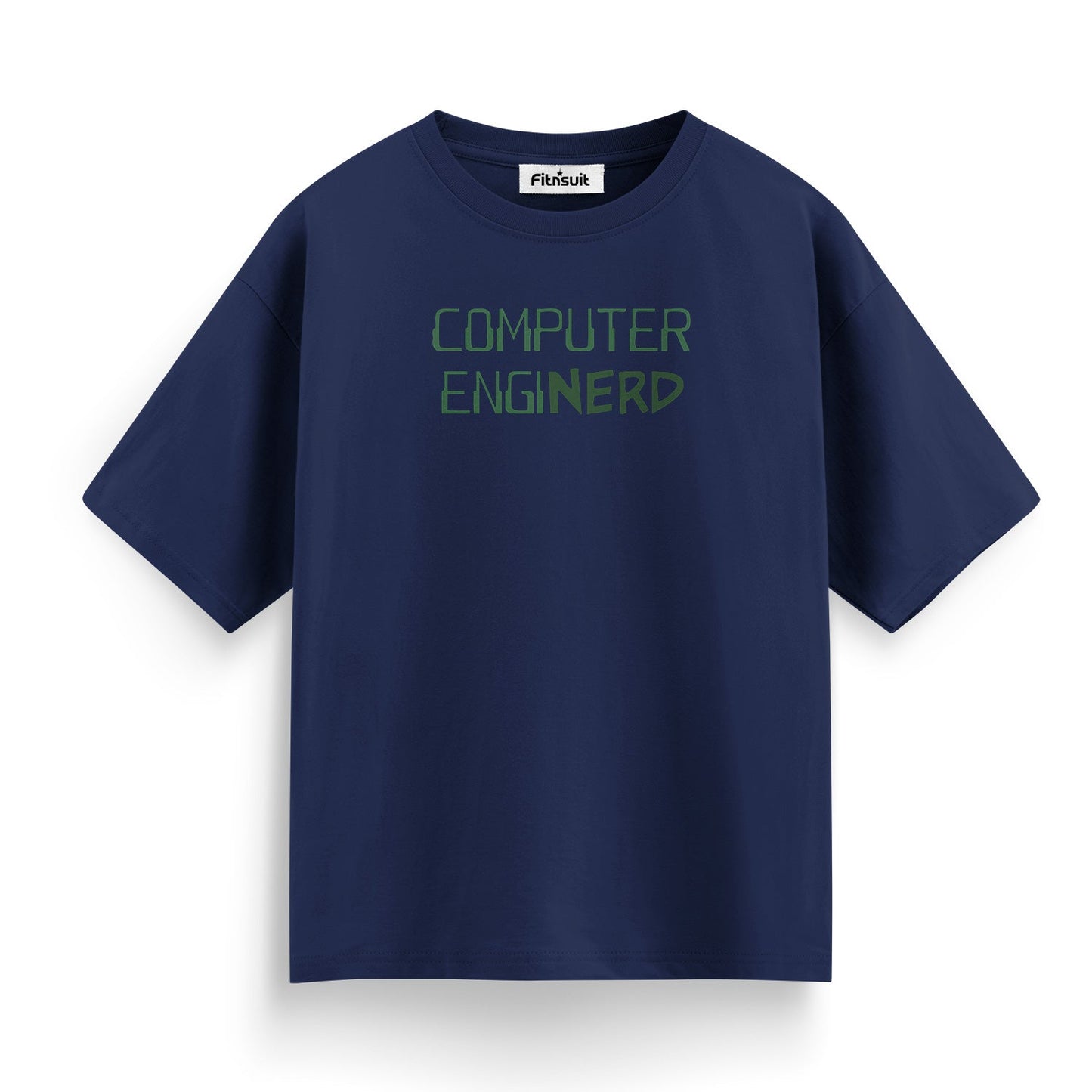 Glitch Style Text Computer Engineer CSE Engineer T shirt