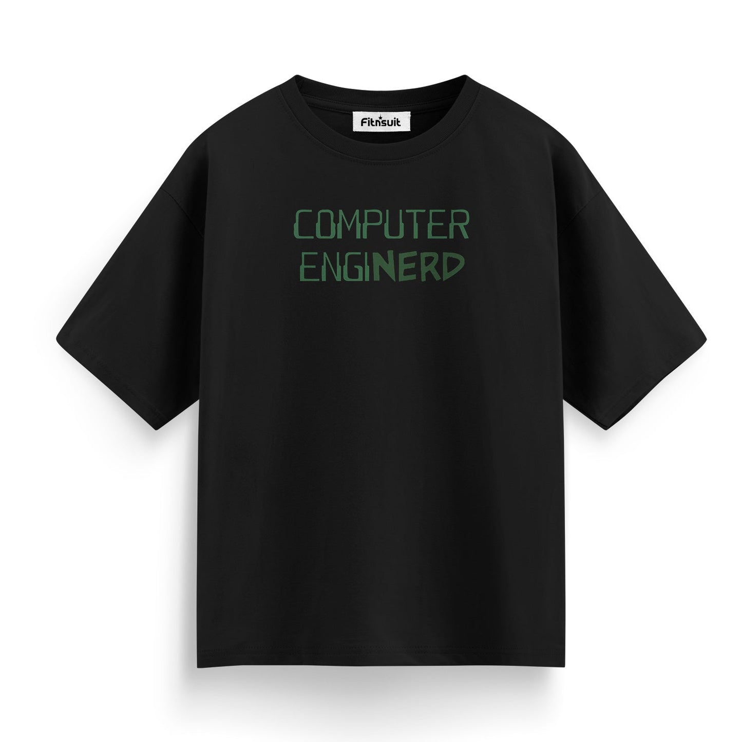 Glitch Style Text Computer Engineer CSE Engineer T shirt