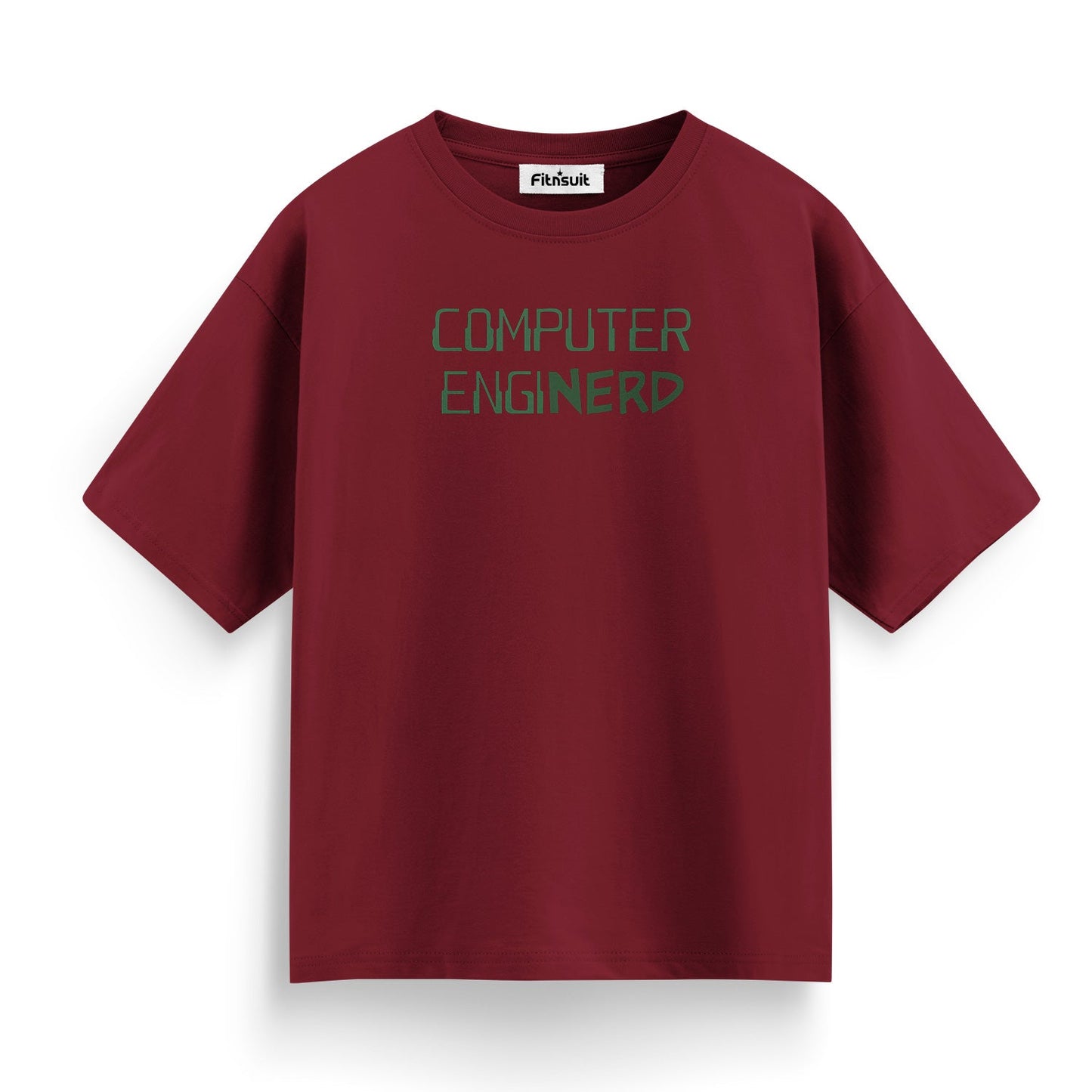 Glitch Style Text Computer Engineer CSE Engineer T shirt