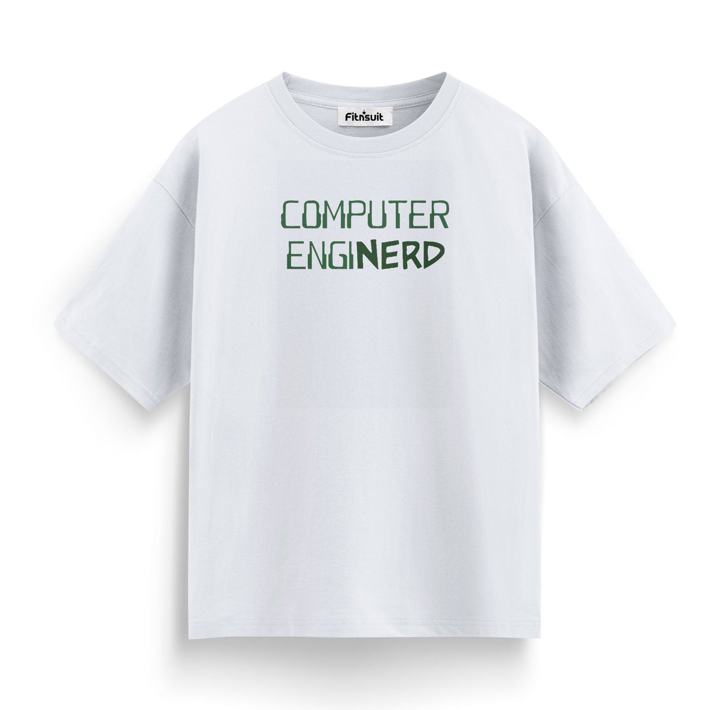 Glitch Style Text Computer Engineer CSE Engineer T shirt