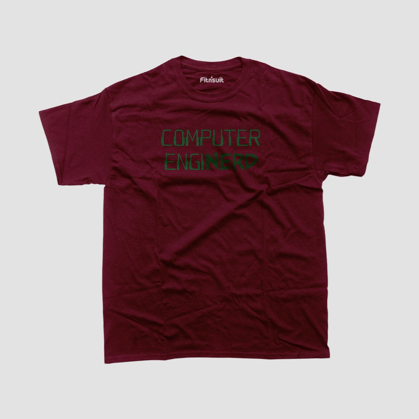Glitch Style Text Computer Engineer CSE Engineer T shirt