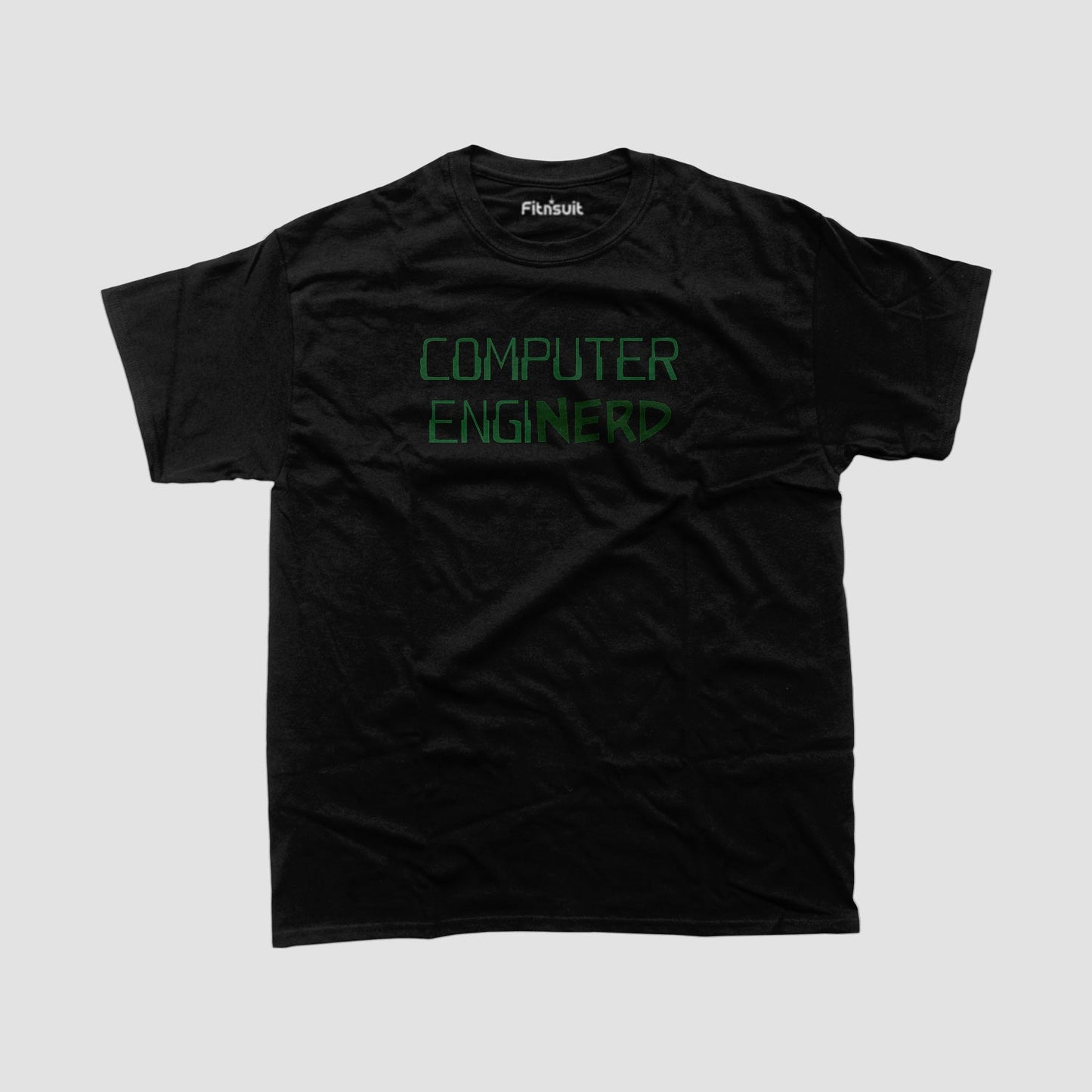 Glitch Style Text Computer Engineer CSE Engineer T shirt