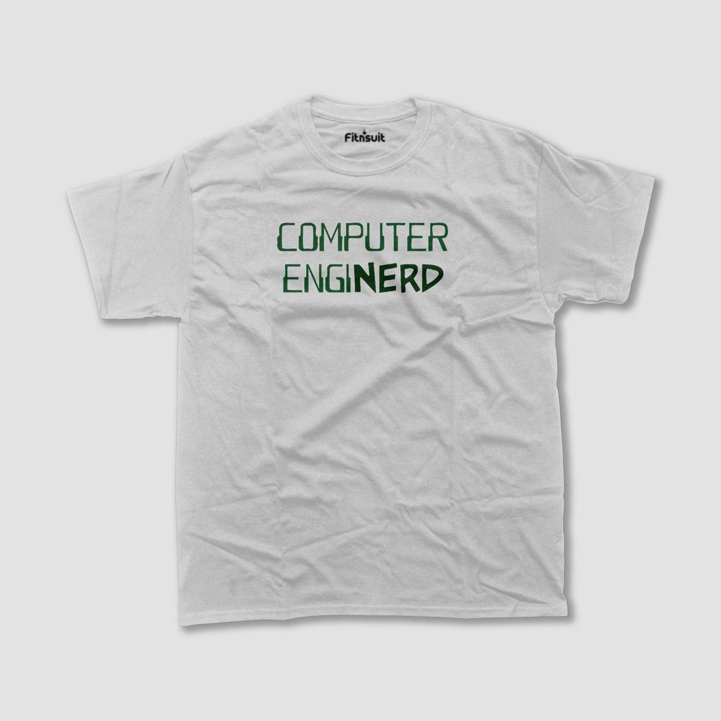 Glitch Style Text Computer Engineer CSE Engineer T shirt