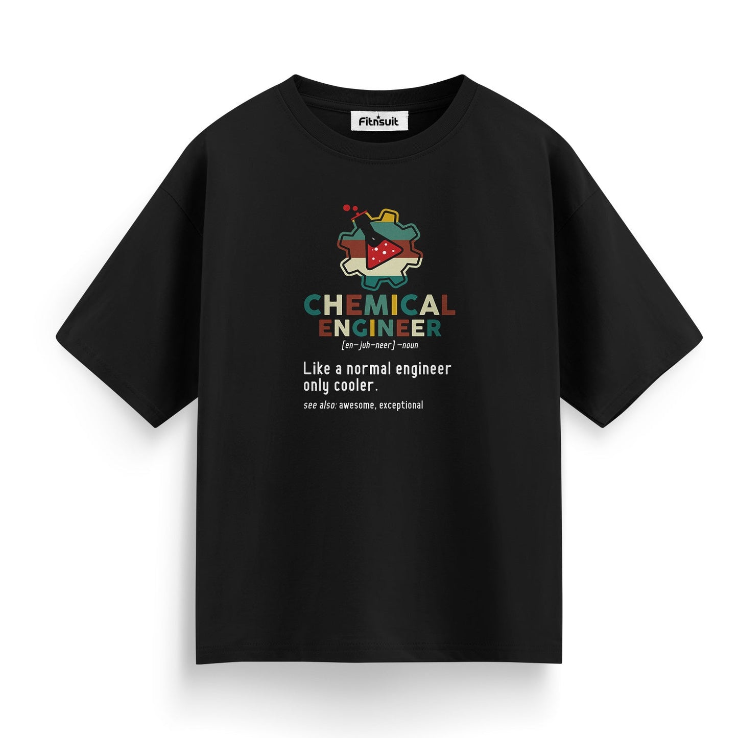 Awesome Cool Chemical Engineer Definition T Shirt
