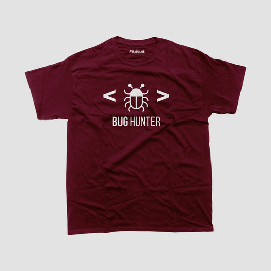 Bug Hunter T shirt for Ethical Hacker.