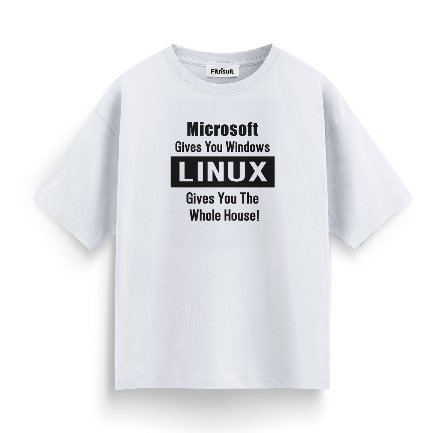 Linux Gives You The Whole House Ethical Hacker T-Shirt