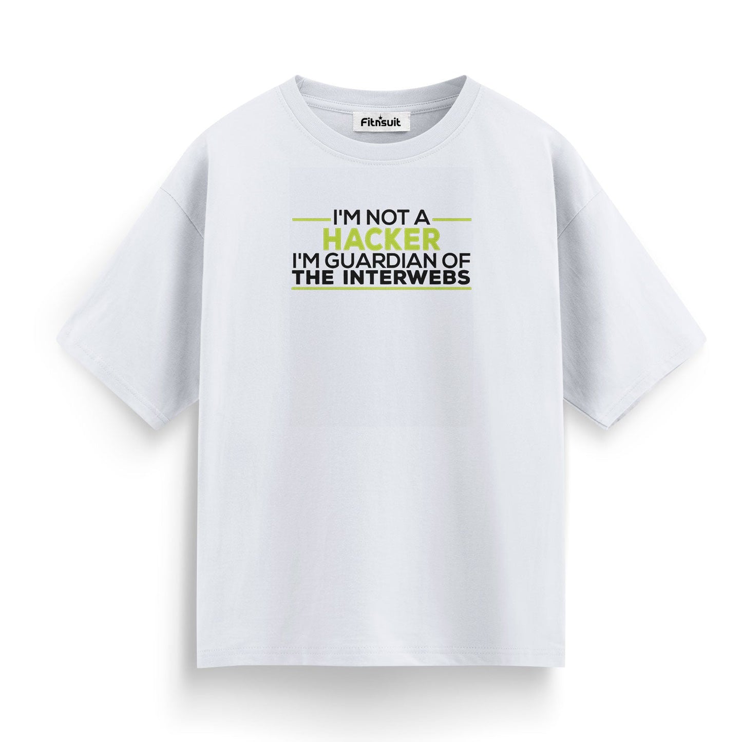 I’m Not a Hacker, I’m Guardian of the Interwebs Ethical Hacker T-Shirt