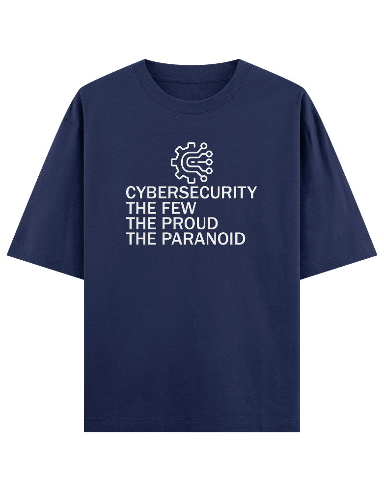 Cybersecurity The few The proud The pranoid T shirt for Ethical Hacker.